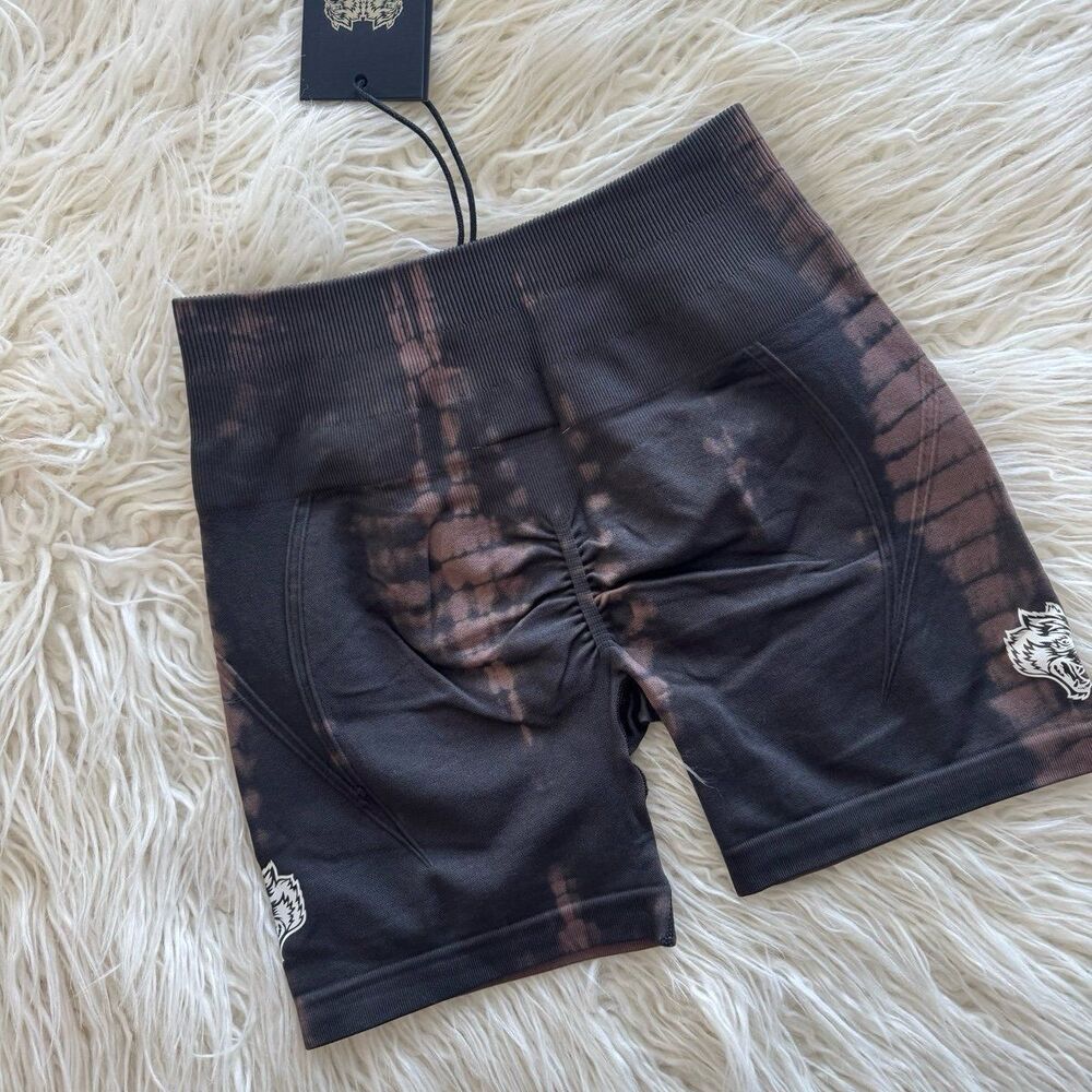 Darc Sport Dual Everson Huxley Seamless Shorts Shadow Mauve Serpant Size Small - Picture 6 of 11